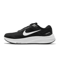 Nike 慢跑鞋 Air Zoom Structure 24 男鞋 氣墊 避震 路跑 運動鞋 黑 白 DA8535-001