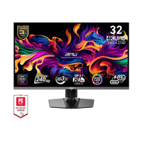 MSI 微星 MPG 322URX QD-OLED 32型 UHD 240Hz 電競顯示器(0.03ms/ClearMR 13000/Delta E☆2)
