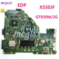 X550JF EDP GT930M/2G i5/I7CPU 4G RAM Notebook Mainboard For ASUS X550J X550JK FX50J A550J K550J X550JD X550JXMotherboard Used