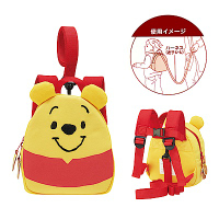 【百科良品】迪士尼Disney 小熊維尼 兒童防走失背包 後背包 雙肩背包 防丟失背包
