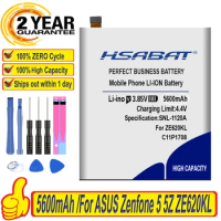 HSABAT Top Brand High quality 5600mAh C11P1708 Battery for ASUS Zenfone 5 5Z ZE620KL X00QD ZS620KL Z01RD