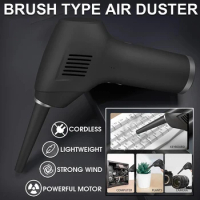 Compressed Air PC Cleaner Cordless Air Duster Blower Keyboard Blower For Dogs Air Dust Remover