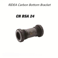 RIDEA carbon bottom bracket BSA 24 /BSA30/ITA30 for brompton birdy bike