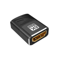 8K HDMI-Compatible Adapter 2.1 Female to Female Extender Compatible 8K 60Hz 4K 120Hz 48Gbps HDR Video for TV Projetor
