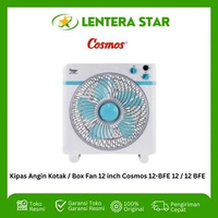 Kipas Angin Kotak / Box Fan 12 inch Cosmos 12-BFE 12 / 12 BFE