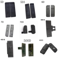 1set USB/HDMI-compatible DC IN/VIDEO OUT Rubber Door Bottom Cover For Canon EOS 5D 6D 7D 5D3 600D 70D 400D 450D 550D Camera