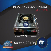 Kompor Gas Rinnai 1 Tungku Ri511A Ri 511A