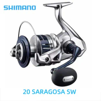 2020 NEW SHIMANO Reel SARAGOSA SW 5000XG 6000HG 8000HG 10000PG 14000XG 18000HG 20000PG Max drag 10-22kg Saltwater Fishing Wheel