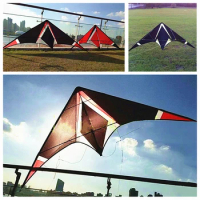 free shipping dual line stunt kites freilein kites professional kites for adults Gel blaster parafoil acrobatics kite parachute
