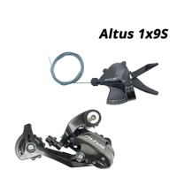 SHIMANO ALTUS 1x9S SL-M2010 M2000 RD-M370 9S 9 Speed MTB Bike Shifter Lever and Rear Derailleur Switch Groupset M370 M390 M590