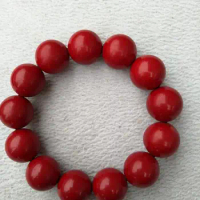 Rare old Chinese amber Bracelet,Bloody amber,Free shipping