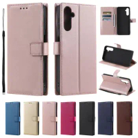 A24 A34 A54 Case Coque For Samsung Galaxy A34 Case Leather Wallet Flip Case For Samsung Galaxy A54 5G A 34 A24 Phone Cases