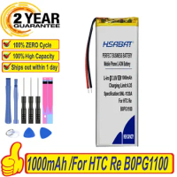 Top Brand 100% New 1000mAh Battery for HTC Re B0PG1100 Digital Camera Batteries + free tools
