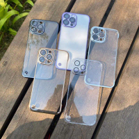 CASELIFY SLIM CLEAR THIN CASE ANTI MENGUNING LENS PROTECTOR COMPATIBLE WITH IPHONE 11 12 13 14 15 RR