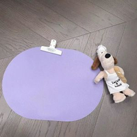 全城熱賣 - INS純色寵物餐墊皮革PVC狗狗貓咪防水防油用餐地墊免洗防滑易打理