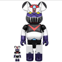 BE@RBRICK 庫柏力克熊 永井豪 魔神Z 無敵鐵金剛 大魔神 100％ + 400％ 日版