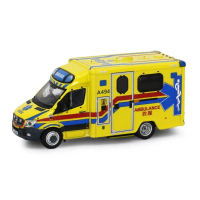 TINY TOYS Tiny 城市 159 合金車仔 - 平治 Sprinter FL 消防處救護車 (A494) 1pc