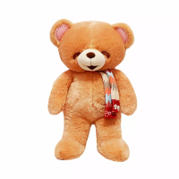 Istana Boneka Boneka beruang Teddy Bear jumbo Istana Boneka STD Boney with Syal Lucu besar premium bulu anti rontok gede