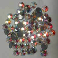 small size 2mm ss6 crystal ab 1440 pcs per pack ;rhinestone hot -fix for carnival festivals super stones shiny ok
