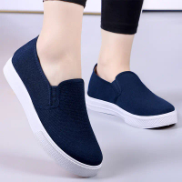 Blue Work Shoes Factory Work Shoes Old Beijing Cloth Shoes Same Style Men and Women Work Shoes Slip-