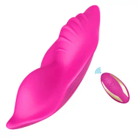 Wearable Panties Vibrator with Wireless Remote Control Vibrating Egg, Rechargeable Butterfly Vibrator Clitoris Stimulator Women