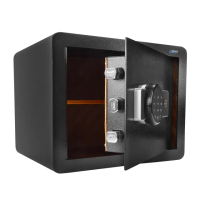 【滿載金庫】電子密碼鎖保險箱 保險櫃 金庫箱 B-SB334P(小型保險箱 密碼保險箱 防盜保管箱)
