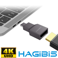 HAGiBiS Type-C to HDMI USB3.1 4K高清畫質影音鋅合金轉接頭