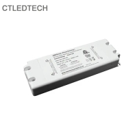 LED 12V50W 24V50W Dimmable Magnetic LED Driver Triac Dimmable Power ETL List SCR Dimming 100V To 130V