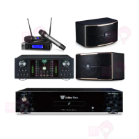 【金嗓】CPX-900 K1A+DB-7AN+JBL VM200+JBL Pasion 8(4TB點歌機+擴大機+無線麥克風+喇叭)