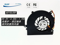 全新原裝 6010L05F 6CM厘米 5V USB 筆記本渦輪鼓風機散熱風扇