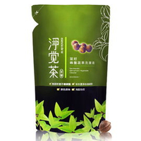 茶寶 淨覺茶 茶籽碗盤蔬果洗潔液 700毫升 6包 洗碗 洗潔劑 原色原味 海鹽防腐 食品用洗碗液