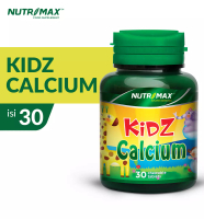 Nutrimax Nutrimax Kidz Calcium Tablet Kunyah untuk Calcium Kalsium Gigi Tulang Peninggi Anak