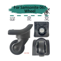 For Samsonite 067 Universal Wheel Replacement Suitcase Rotating Smooth Silent Shock Absorbing Wheels Travel Accessories Wheels