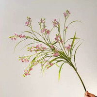【掬涵】田園自然模擬花香雪蘭假花野趣插花花藝桌面裝飾花擺件