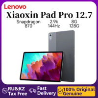 Lenovo Xiaoxin Pad Pro 12.7 2023 Snapdragon 870 Android 13 LCD 2.9K 144Hz 8GB 128GB/256GB 10200mAh Battery Front 13MP tablet