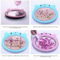 Terbaik TJ Alat Pembuat cetak Es Krim Ice Cream Roll Yogurt Maker Portable ORI Terimakasih