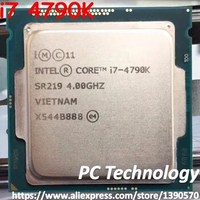 good appearance Original Intel Core i7 4790K CPU 4.0GHz Quad-Core 8MB i7-4790K Desktop CPU LGA 1150 Processor free shipping