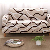 Sofa Cover Decoration Home Wavy Printing Pattern Big Sofas Home Cushion Cover Sofa Covers for Living Room L Shape Need 2pcs
