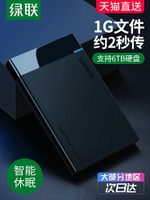 綠聯移動硬盤盒2.5英寸外接usb3.0/3.1type-c外置臺式機讀取保護殼通用筆記本電腦機械ssd固態改移動硬盤盒子