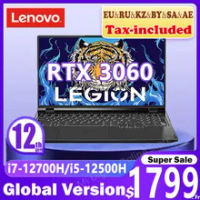 【12th Intel】 Lenovo Legion Y9000P Gaming Laptop i5-12500H/i7-12700H RTX3060 165Hz 16inch Notebook 100% sRGB Professional Game PC