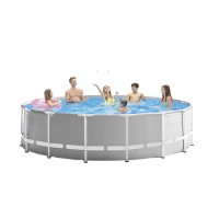 INTEX 26726 15FT X 48IN PRISM FRAME PREMIUM POOL SET Above Ground outdoor Ultra Swimming Pool Complete Set