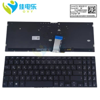 German Backlit Keyboard For ASUS vivobook S15 S530 S530U S530UN S530UA S530FA S530FN S530UF Notebook Keyboards 0KNB0-5610GE00
