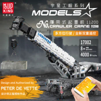 17002 Technic APP MOC Liebherr 11200 remote control project crane Model Building Blocks Toys Christmas Gifts