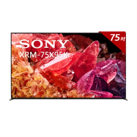 【SONY 索尼】BRAVIA 75型 4K HDR Mini LED Google TV顯示器(XRM-75X95K)