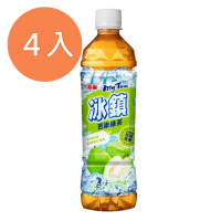 泰山 冰鎮芭樂綠茶 535ml (4入)/組 【康鄰超市】