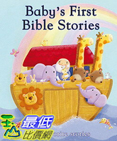 [106美國直購] 2017美國暢銷兒童書 Baby's First Bible Stories (First Padded) Board book