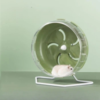 Hamster Pet Running Wheel Silent Sports Running Ball Hamster Accessories Toys Small Animals Chinchilla Rat Exercise Wheel 4 Size