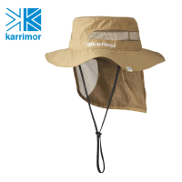 【Karrimor】日本製 原廠貨 中性 sudare hat 透氣圓盤遮陽帽/運動/生活/旅行 米黃