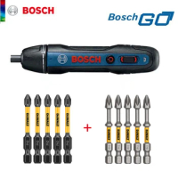 Bosch GO 2 Cordless Electric Screwdriver 3.6V Rechargeable Lithium ion Battery Screw Power Drill With Dewalt Drill Bit