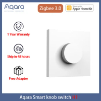 Aqara Smart Dimmer Switch H1 Wireless Switch Intelligent Adjustment Light Brightness Zigbee 3.0 Homekit